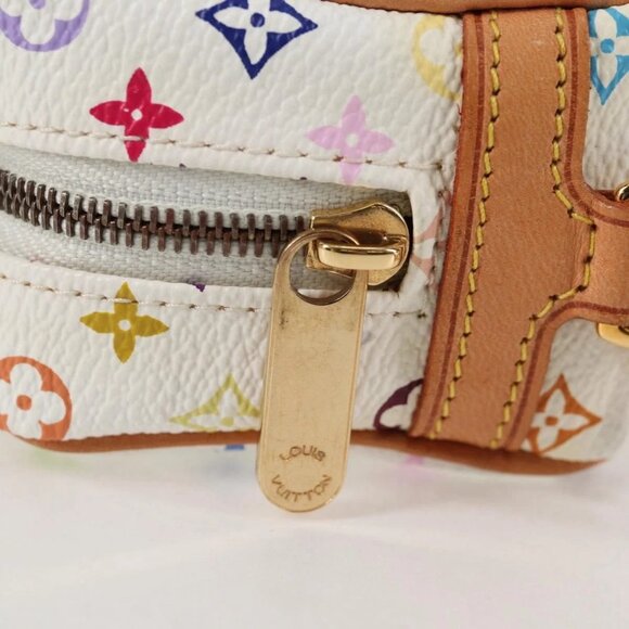 LOUIS VUITTON Monogram Multicolor Trousse Wapity White M58033 LV Auth - Picture 8 of 16